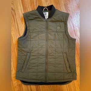 Men's Timberland lightweight puffer vest, Size M